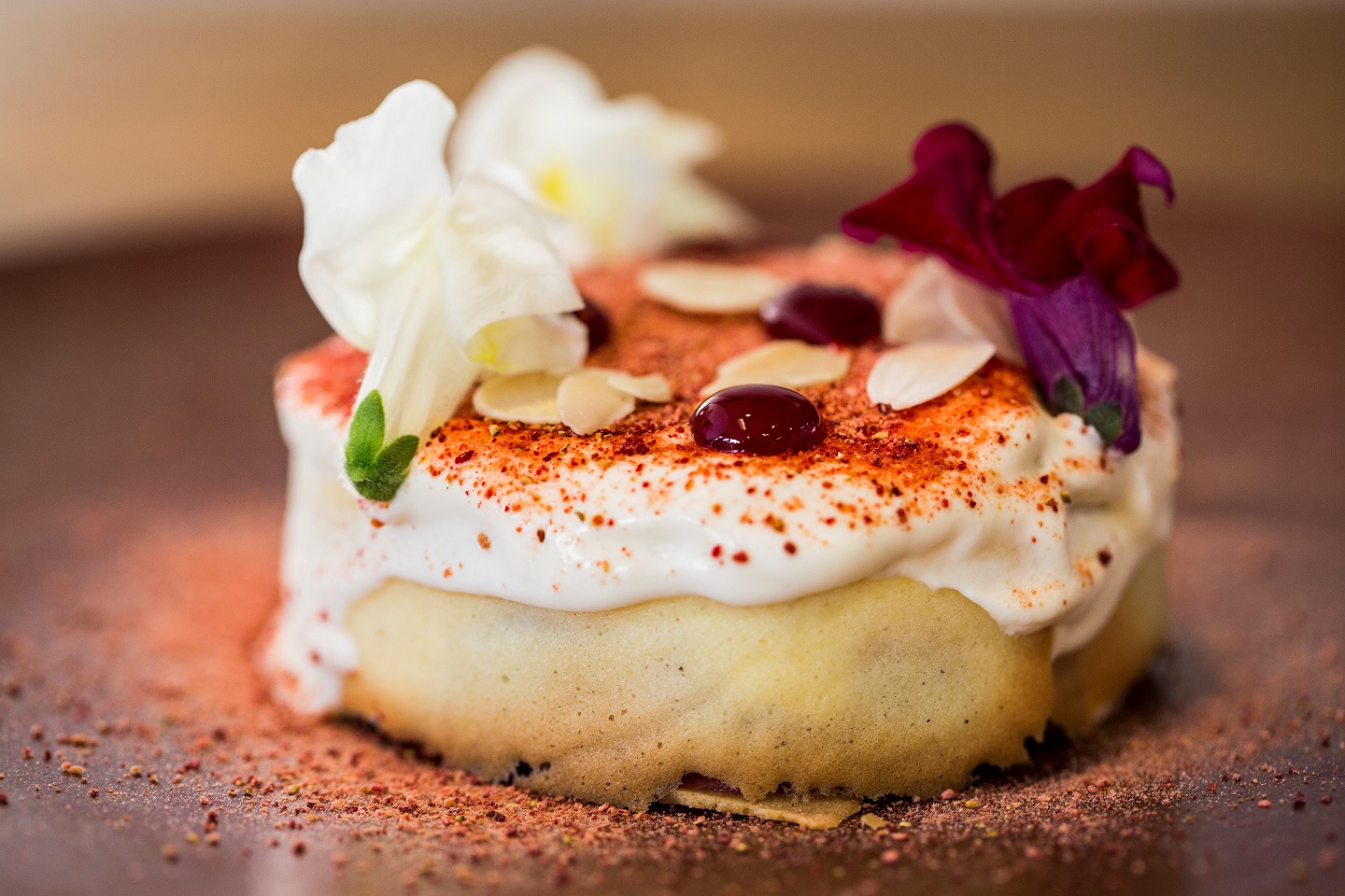 Strawberry Tuille Dessert Web